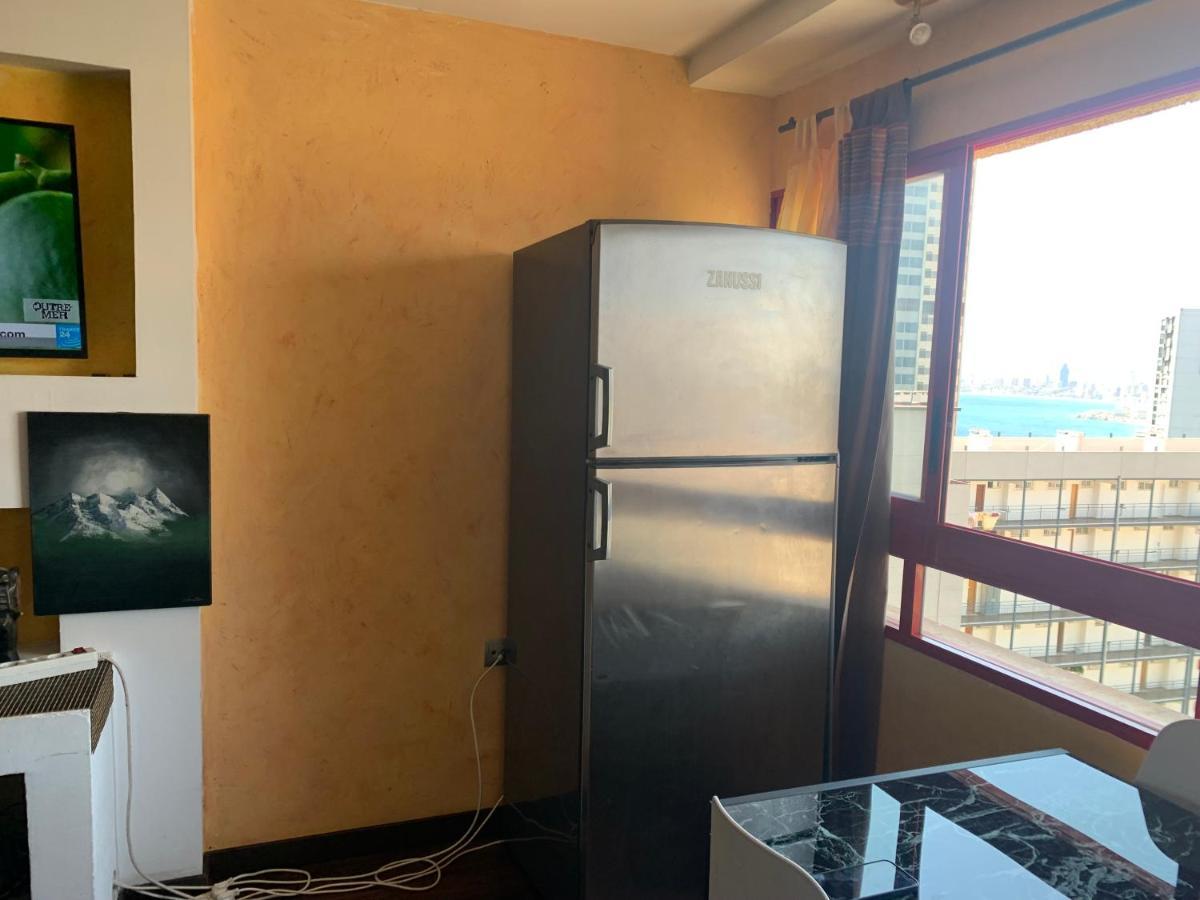 з чудовим видом,600 м леванте венідорм Apartamento Benidorm